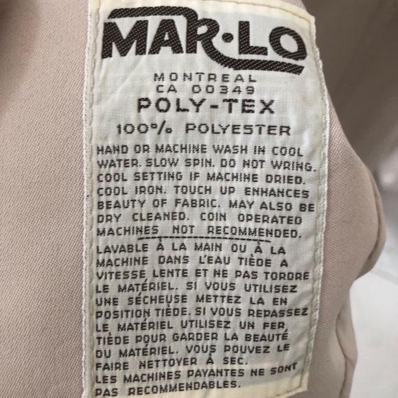 Vintage Retro Beige Spring All weather Coat - Picture 4 of 4